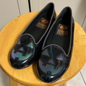 Strange Cvlt Black Lydia Jack-O-Lantern Pumpkin Flats